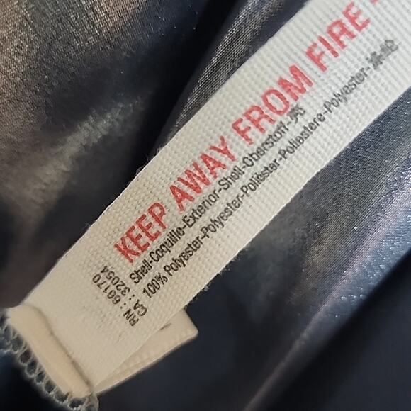 Free People Just Dance Babydoll Silver Metallic Dress - Picture 6 of 7